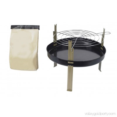 Marsh Allan #8 Disposable Grill With Charcoal, 11"